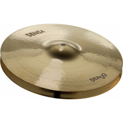 Stagg SEN-HM14B - Paire de cymbales SENSA Brillant, - Charleston - Hi-Hat Medium 14''