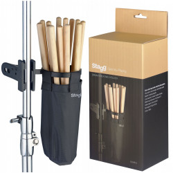 Stagg DSHB10 - Support - baguettes et mailloches avec pince de fixation