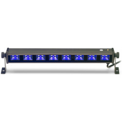 Stagg - Barre LED UV 8 x 3 watts, 45 cm