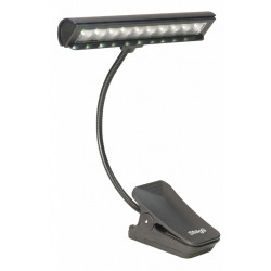 Stagg MUS-LED 10-2 - Lampe LED multifonction à pince, à poser ou à fixer