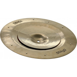 Stagg SEN-STA0814 ZZ - Ensemble de cymbales SENSA Brillant - Stack (8'' + 14'' sizzle)