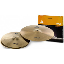 Stagg AXA SET - Set de cymbales en alliage ''cuivre et acier'', Innovation