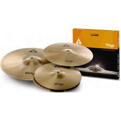 Stagg AXK SET - Set de cymbales en alliage ''cuivre et acier'', Innovation