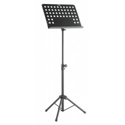 Stagg MUS-C5 T - Pupitre d'orchestre ''basic'', avec tablette métallique perforée