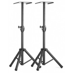 Stagg SMOS-20 SET - Deux supports de moniteur de studio, en acier