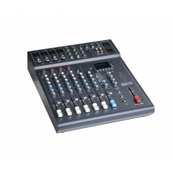 Studiomaster CLUB XS8+ - Table de mixage compacte 6 canaux, 8 entrées