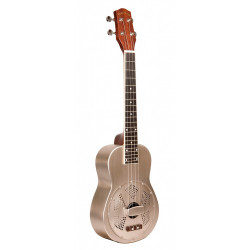 Goldtone RESOUKE TENOR - Ukulele ténor avec résonateur, table en métal (+ housse)