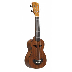 Stagg US-TIKI AH - Ukulele soprano, série Tiki, finition Ah (+ housse)