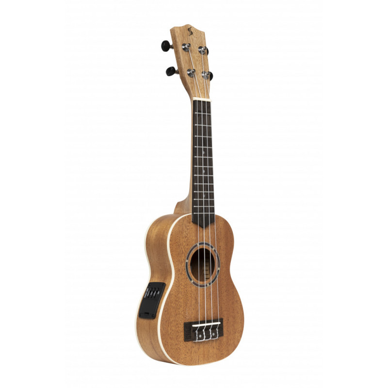 Stagg US-30 E - Ukulele soprano électro-acoustique (+ housse)