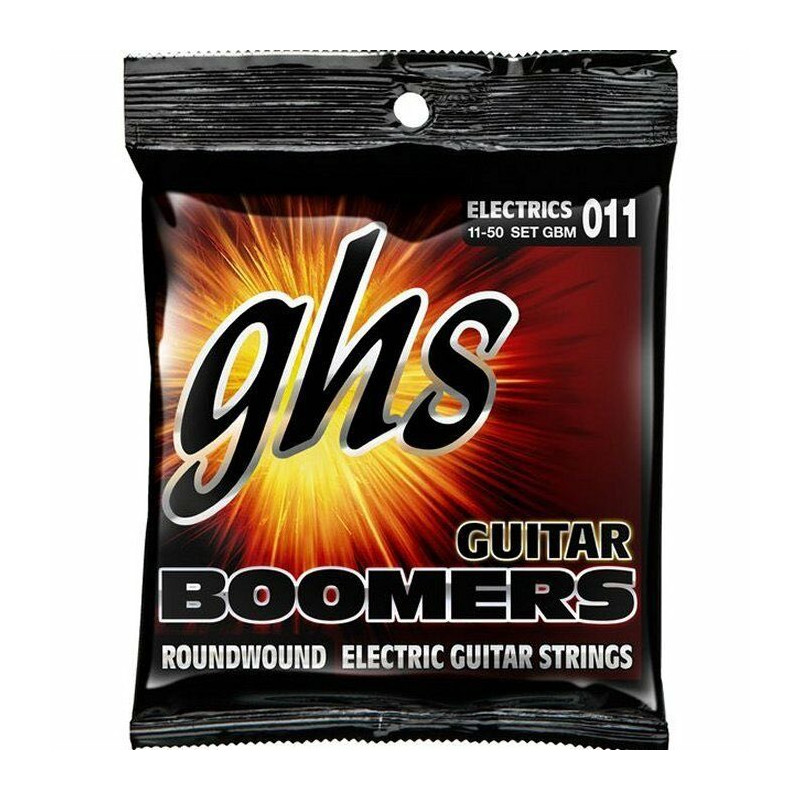 GHS GBM - Jeu de cordes Boomers guitare électrique - 11-50