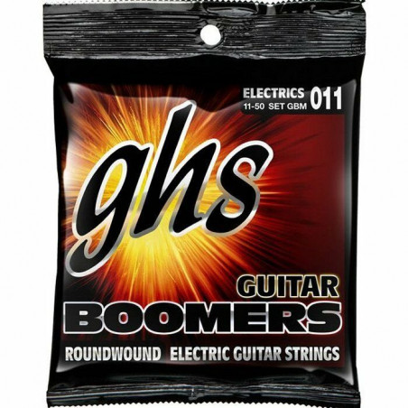 GHS GBM - Jeu de cordes Boomers guitare électrique - 11-50