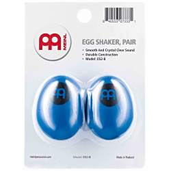 Meinl ES2-B - Oeufs shaker plastique bleu
