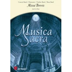 Missa Brevis - Jacob de Haan (Concert Band/Harmonie/Fanfare/Brass Band et opt. Choeur)