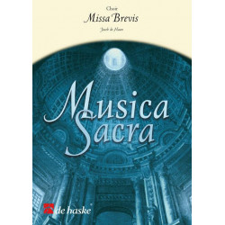 Missa Brevis - Jacob de Haan - 25 partitions de choeur