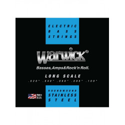 Warwick 40310-ML5C -  Black Label Medium Light .020-.100 Long Scale Jeu basse