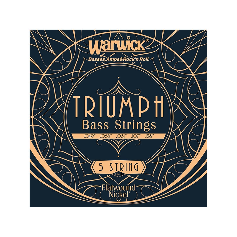 Warwick 44210 -  Triumph Bass Low B .049-.128 Jeu cordes contrebasse