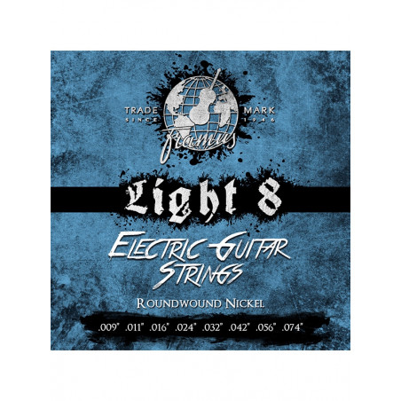 Framus 45200-L8 -  Blue Label Light .009-.074 Jeu cordes éléctriques