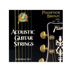 Framus 47210-EL -  Phosphor Bronze Extra Light .010-.046 Jeu guitare acoustique