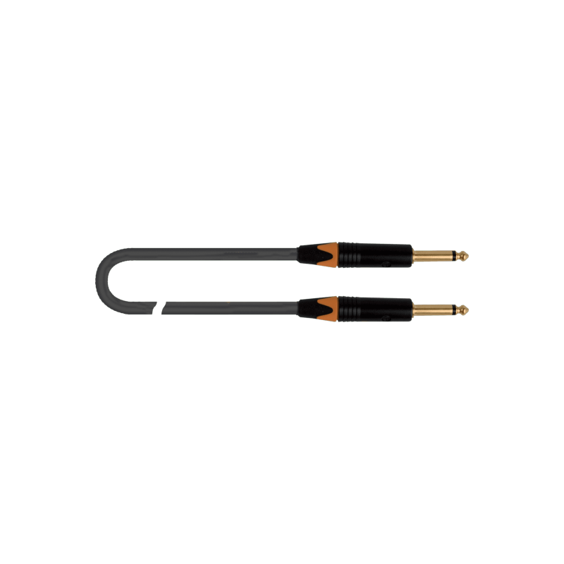 Quiklok VITAMINA-C-4.5-BK - Câble instrument Vitamina-C jack mono 4,5 m noir