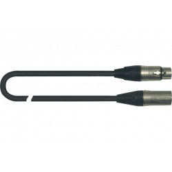 Quiklok ITTOP-MF-0.5 - Câble microphone Italian Top XLR 0,5 m