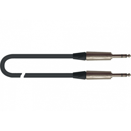 Quiklok ITTOP-JS-5 - Câble instrument Italian Top jack stéréo 5 m