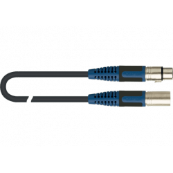 Quiklok RKSM340-3 - Câble microphone RokSolid XLR 3 m