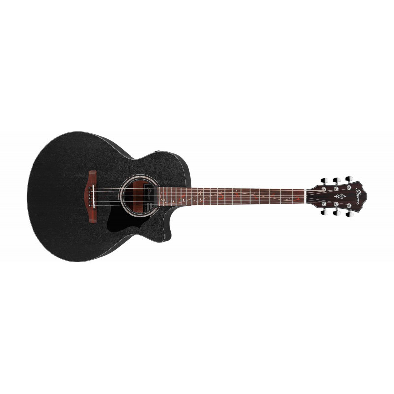 Ibanez AE295-WK - Guitare électro-acoustique - Weathered black open pore