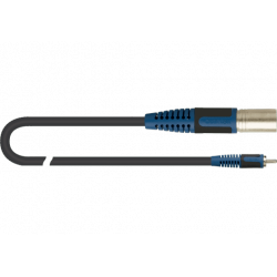 Quiklok RKSA133-2 - Câble audio RokSolid XLR mâle - RCA 2 m