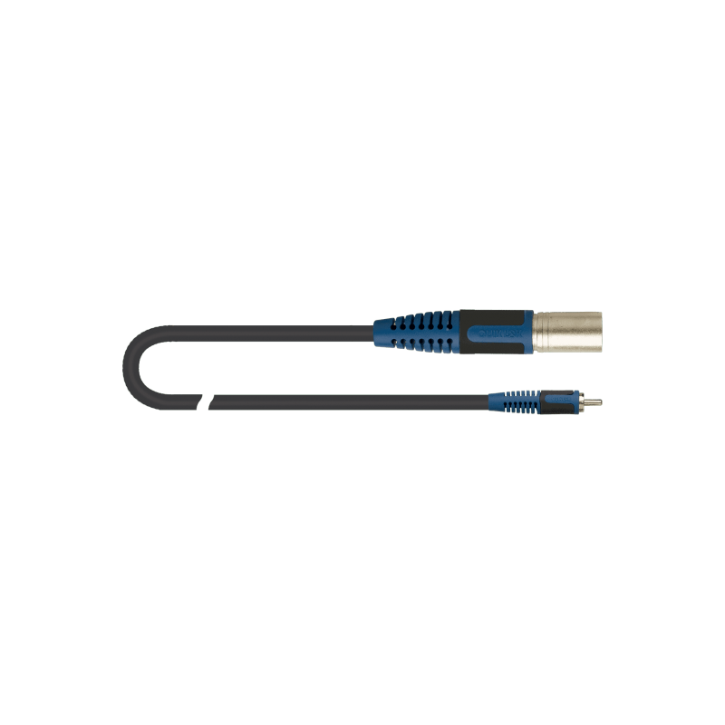 Quiklok RKSA133-2 - Câble audio RokSolid XLR mâle - RCA 2 m