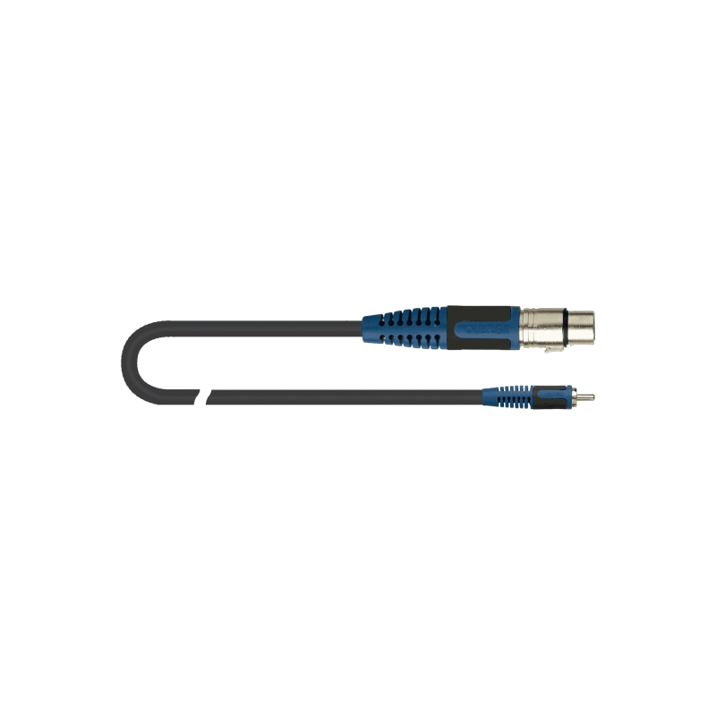 Quiklok RKSA132-2 - Câble audio RokSolid XLR femelle - RCA 2 m