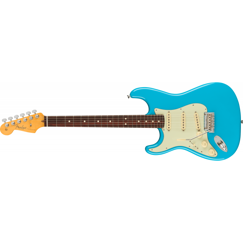 Fender American Professional II Stratocaster- gaucher - Miami Blue