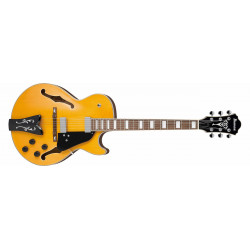 Ibanez GB10EM-AA - Guitare électrique hollow body signature George Benson - Antique amber