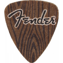 Fender 3 mediators 351 Felt Ukulele - Wood Grain