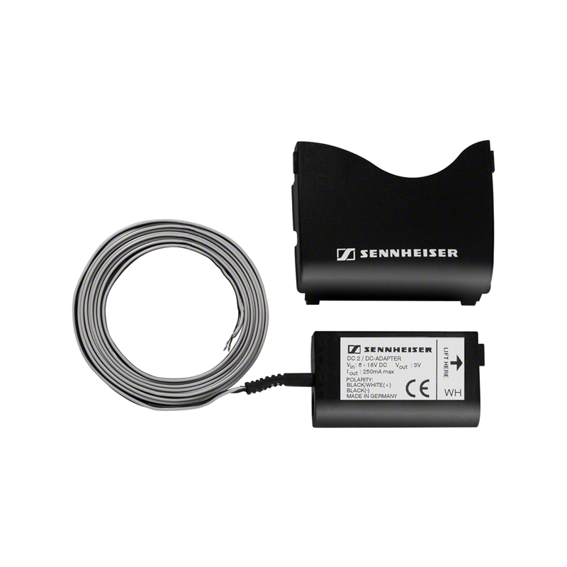 Sennheiser DC 2 - Adaptateur pour alimentation CC de récepteur et émetteur de poche ew G2 et G3