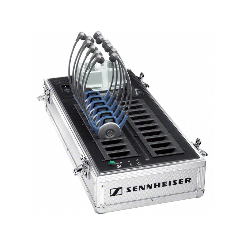 Sennheiser EZL 2020-20L - Mallette de recharge et de transport pour récepteurs