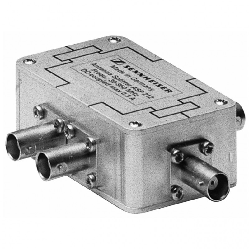 Sennheiser ASP 212 - Splitter d'antenne, double circuit 1 entrée vers 2 sorties Sennheiser ASP 212 - Splitter d'antenne, double circuit 1 entrée vers 2 sorties