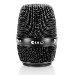 Sennheiser MMD 835-1 BK - Tête de microphone, dynamique, cardioïde