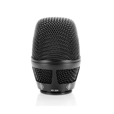 Neumann KK 204 BK - Tête de microphone électrostatique, cardioïde pour SKM,  noir