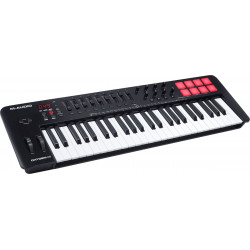 M-Audio OXYGEN49V - Clavier maître USB-MIDI 49 touches - 8 pads/pots/faders