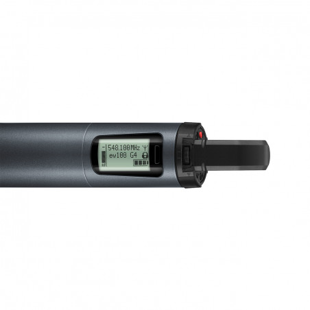 Sennheiser SKM 100 G4-S-A1 - Émetteur main avec bouton mute, gamme fréquence A1