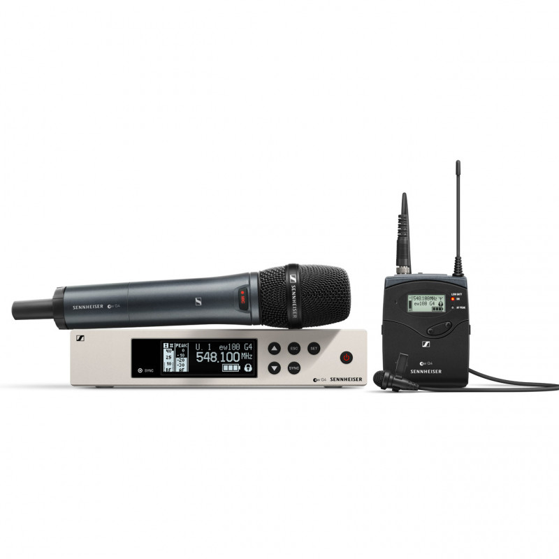 Sennheiser ew 100 G4-ME2/835-S-A1 - Ensemble vocal/cravate sans fil, gamme fréquence A1