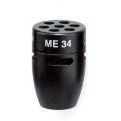 Sennheiser ME 34 - Tête de microphone électrostatique pour cols de cygne, noir