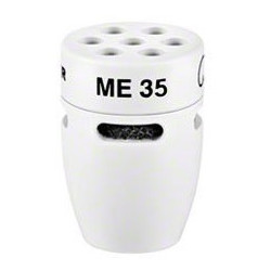 Sennheiser ME 35 W - Tête de microphone électrostatique pour cols de cygne MZH, blanc