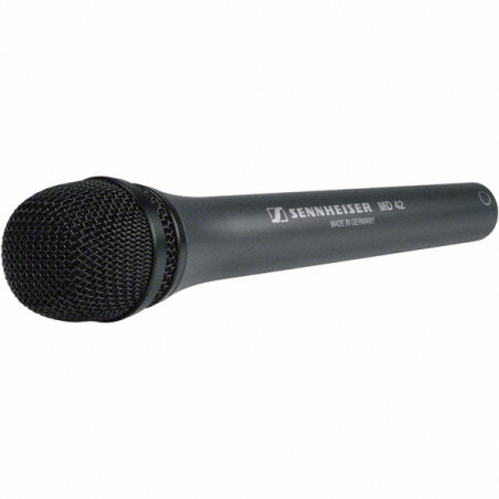 Sennheiser MD 42 - Microphone de reportage, dynamique, omnidirectionnel