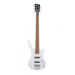 Warwick Corvette Basic 5 - Basse électrique 5 cordes - Solid White