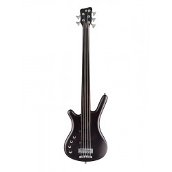 Warwick Corvette Basic 5 LH - Basse  électrique 5 cordes fretless gaucher - Nirvana Black Satin