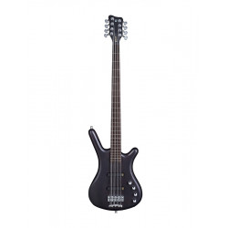 Warwick Corvette Basic 8 - Basse électrique 8 cordes - Nirvana Black Satin