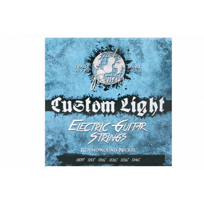 Warwick 45210-CL - Framus Blue Label Custom Light .009-.046 - jeu guitare électrique