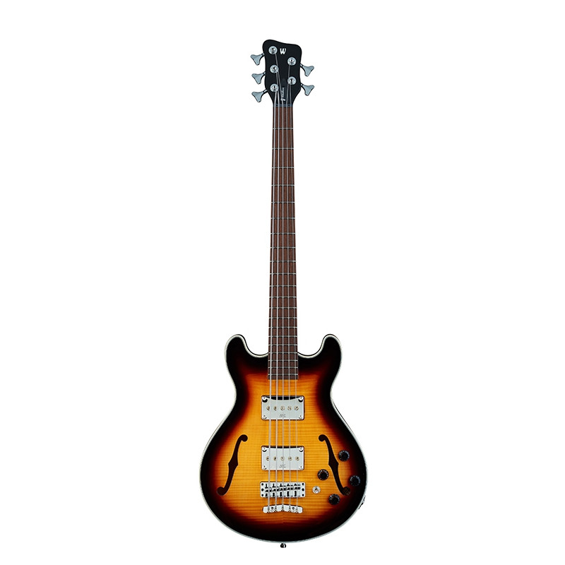Warwick Star Bass 5 - Basse électrique 5 cordes - Vintage Sunburst