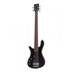 Warwick Streamer Standard 5 LH - Basse électrique 5 cordes gaucher - Nirvana Black Satin